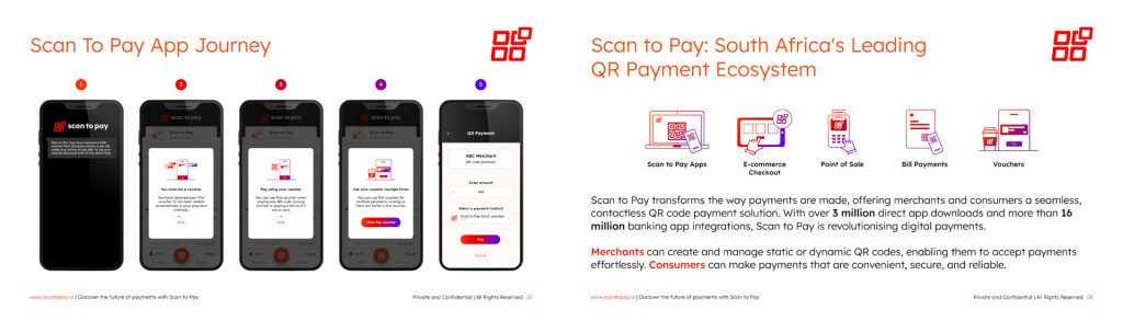 Scan to Pay merchant onboarding design by GoldPear