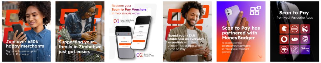 Scan to Pay brand system design by GoldPear
